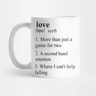 The definition of Love Mug